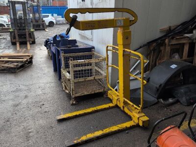 Scanlift Fork Crane Lifting Attachment