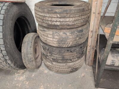 4x Goodyear 245/70 R17.5