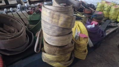 6x 3ton Lifting Straps