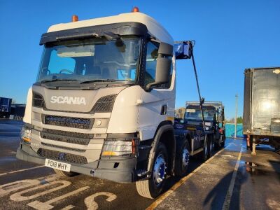 2018 Scania P410 8x4 Hook Loader