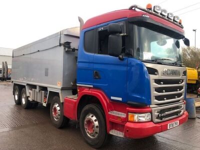 2016 Scania G410 8x4 Alloy Body Bulk Tipper - 2