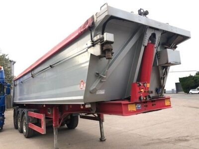 2016 Benalu Triaxle Alloy Body Tipping Trailer