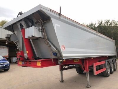 2016 Benalu Triaxle Alloy Body Tipping Trailer - 2