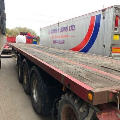 2005 Dennison Triaxle Flat Trailer - 12