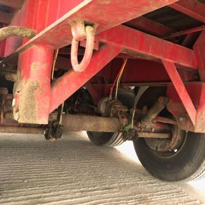 2005 Dennison Triaxle Flat Trailer - 14