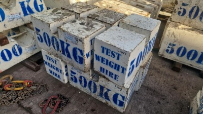 500kgs Test Weight Block