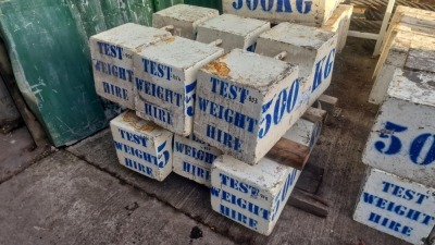 500kgs Test Weight Block