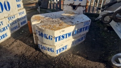 750kgs Test Weight Block