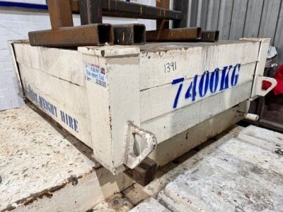 7400kgs Test Weight Block