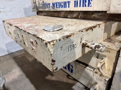 5000kgs Test Weight Block