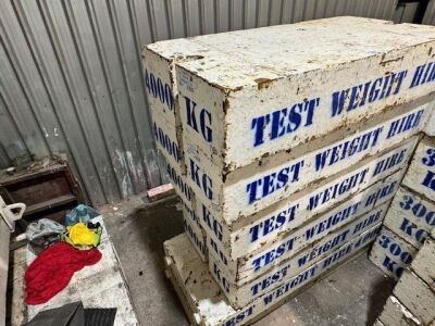 4000kgs Test Weight Block