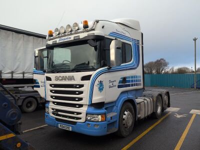 2014 Scania R450 Highline 6x2 Rear Lift Tractor Unit