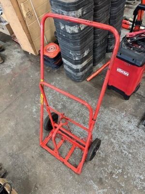 Twin Gas Bottle Trolley