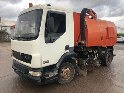 2002 DAF LF45 150 4x2 Johnston 650 Sweeper - 2