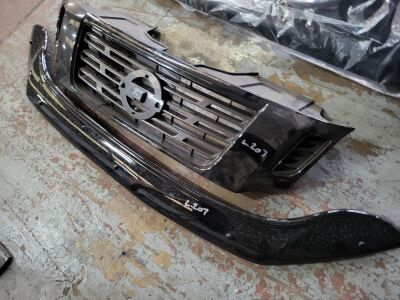 Nissan Navara Front Grills & Plastic Bonnet Guard 