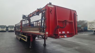 2017 Dennison Triaxle Brick Crane Trailer - 2