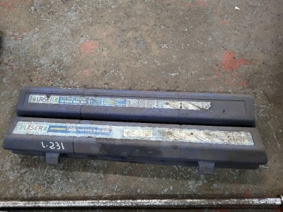 2x Half Inch Torque Bars