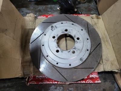 Brembo Grooved & Vented Front Discs to Suit Ferrari F40