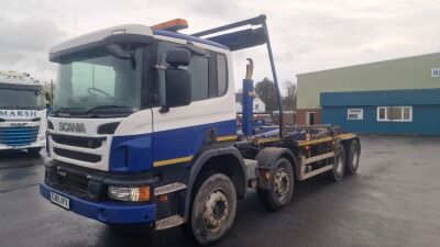 2015 Scania P140 8x4 Hook Loader - 2