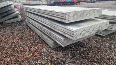 4 x Concrete Panels