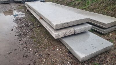 4 x Concrete Panels