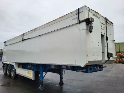 2018 Fruehauff Triaxle Alloy Body Tippiing Trailer