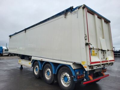 2018 Fruehauff Triaxle Alloy Body Tippiing Trailer - 3