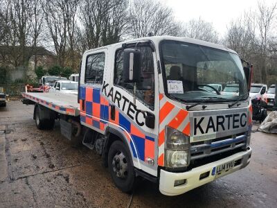 2014 Isuzu Double Cab 4x2 Recovery Tilt & Slide