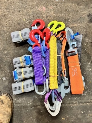 Quantity of Unused Hook Straps