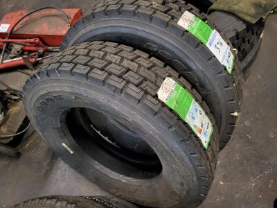 2 x New & Unused Tyres - 215/75 R17.7