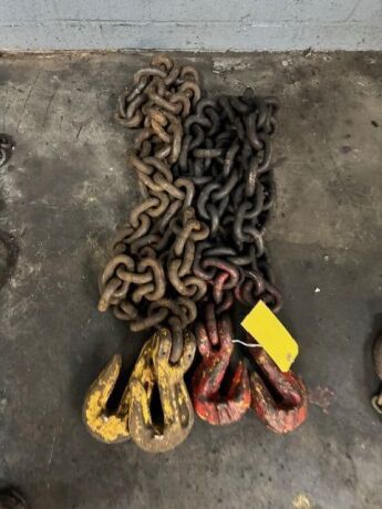 2x Tie Down Chains