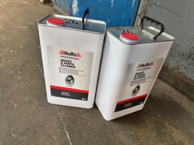 2x 5ltr Brake & Parts Cleaner