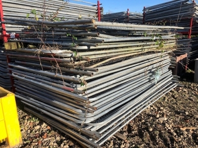 Qty of Herras Fence Panels