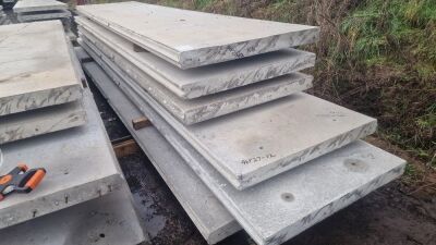 6 x Concrete Panels