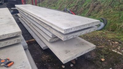 6 x Concrete Panels,