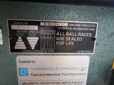 Meddings 240v Pillar Drill - 4