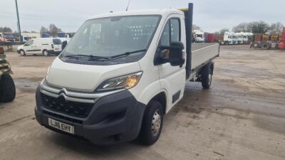 2016 Citroen Relay HDI Dropside Van