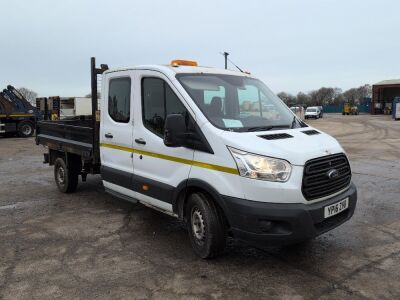 2016 Ford Transit Crewe Cab LBW Tipper