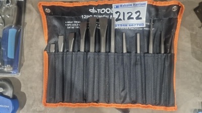 12pc Punch & Chisel Set