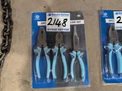 3pc Plier Set