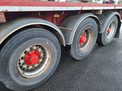 2013 SDC Triaxle PSK Bolster Flat Trailer - 6