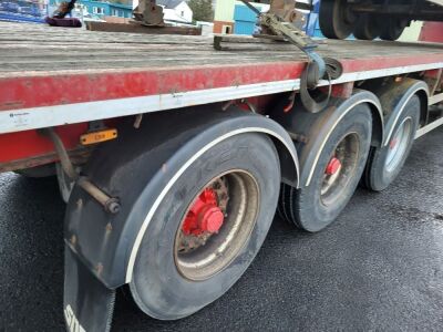 2013 SDC Triaxle PSK Bolster Flat Trailer - 7