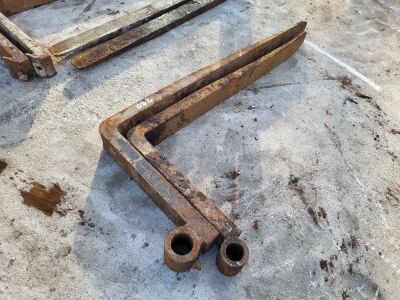 2 x Telehandler Forks - Not a Pair