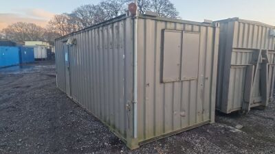 24 x 8ft Anti Vandal Cabin