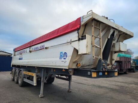 2016 Benalu Triaxle Aggregate Tipping Trailer