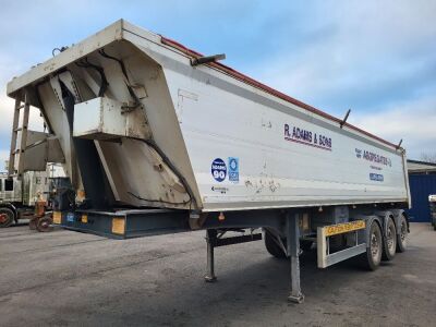 2016 Benalu Triaxle Aggregate Tipping Trailer - 2