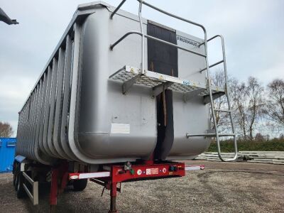 2014 Fruehauf Triaxle Alloy Body Tipping Trailer - 2