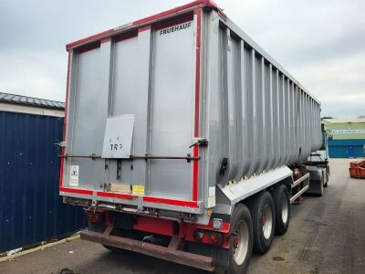 2014 Fruehauf Triaxle Alloy Body Tipping Trailer - 4