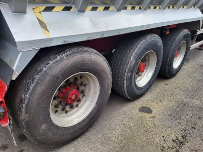 2014 Fruehauf Triaxle Alloy Body Tipping Trailer - 5