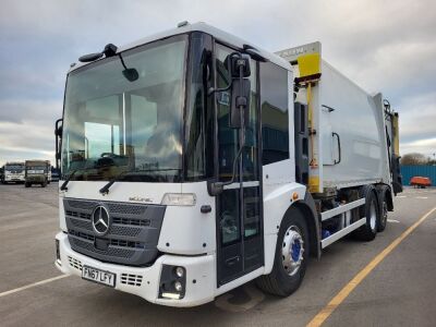 2018 Mercedes 2630 Econic 6x2 Rear Lift Refuse Vehicle - 2